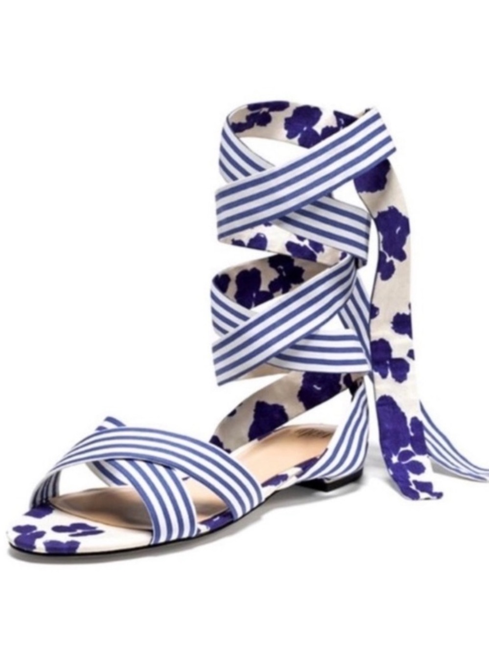 Like New CAbi Ankle Wrap Sandals